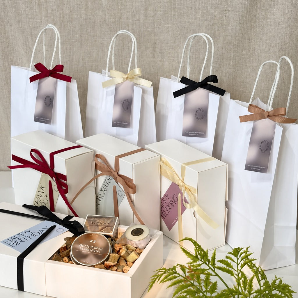 Scented Candle Gift Set — gift packaging assortment