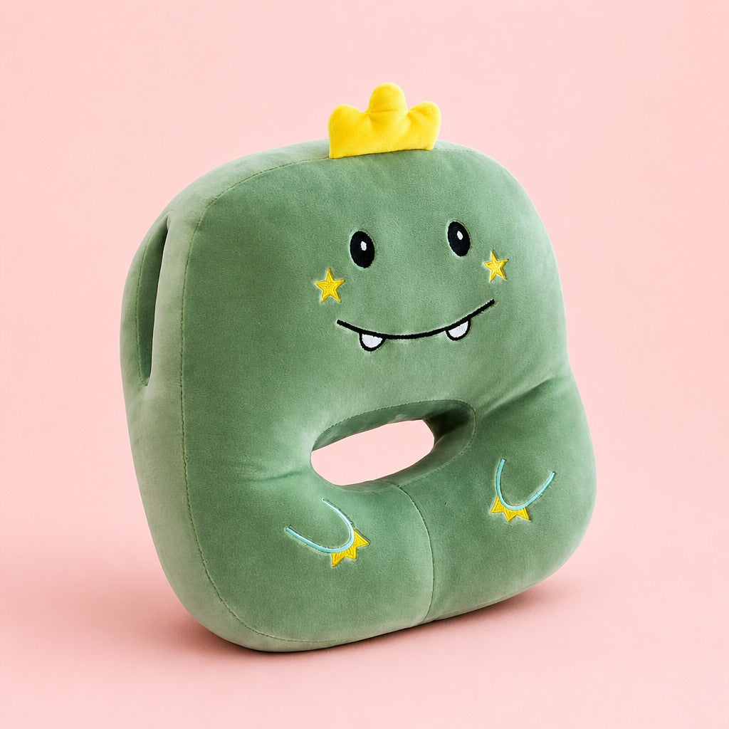 Nap Arm-Rest Pillow Plush — blush