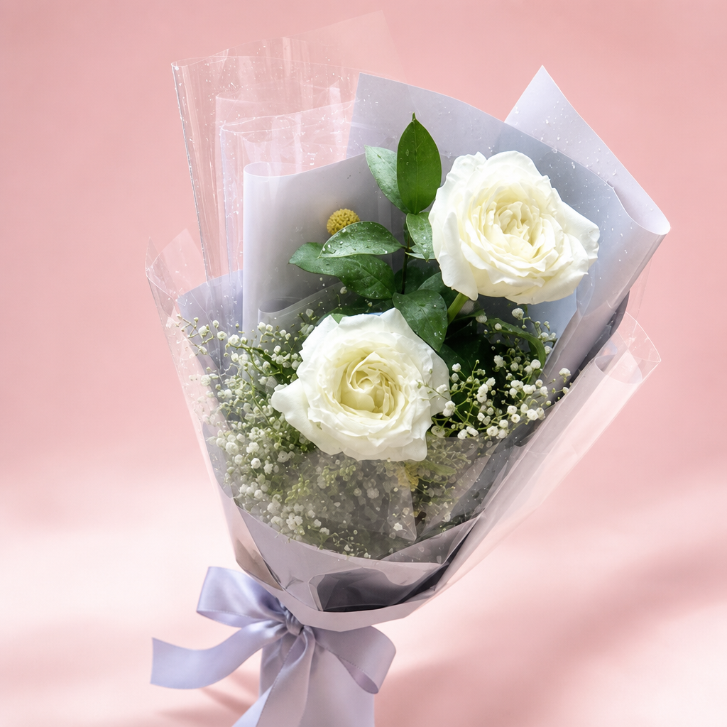 White Love blush background