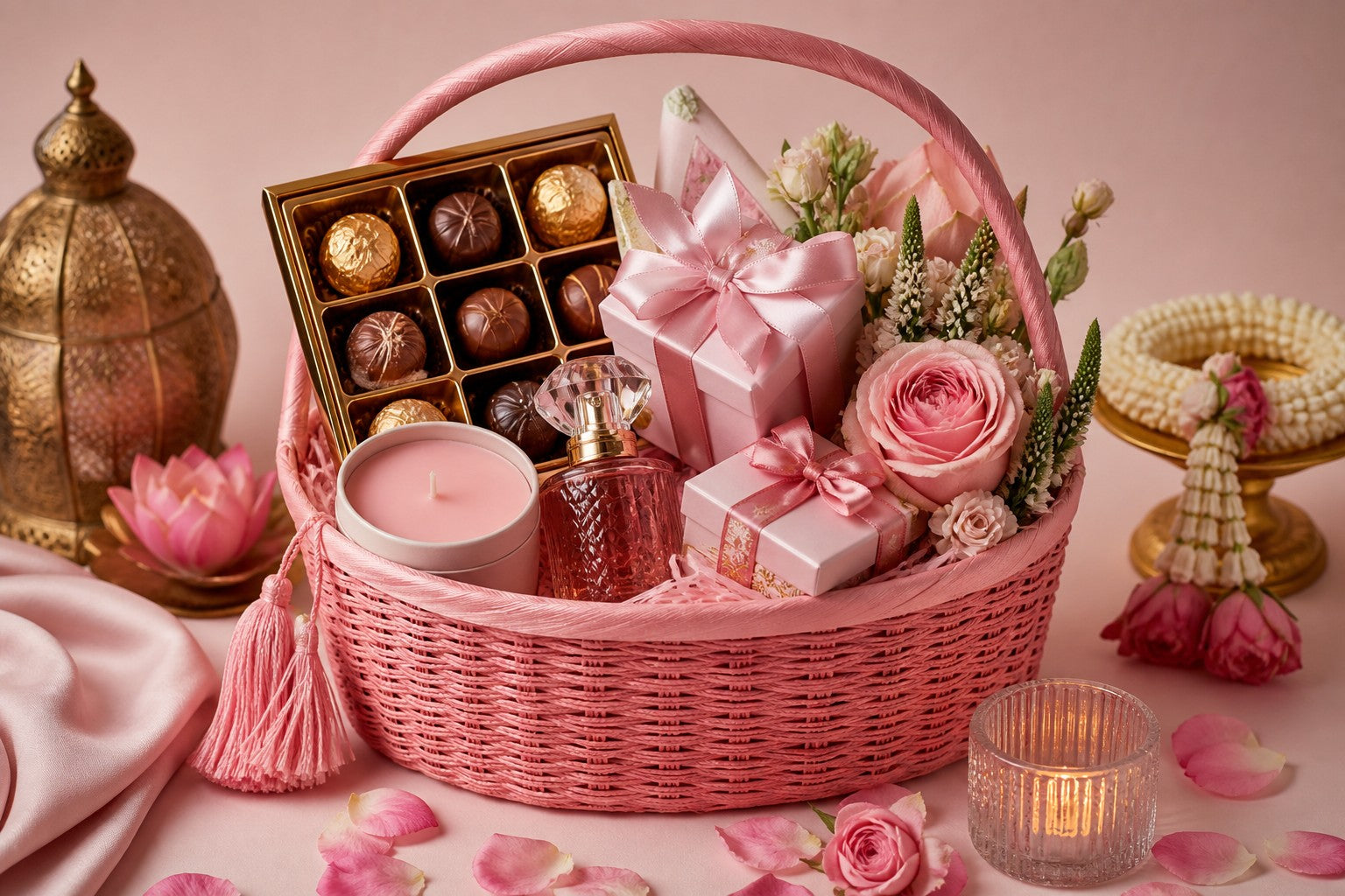 Curated gift hamper for sending gifts to Thailand on a budget
