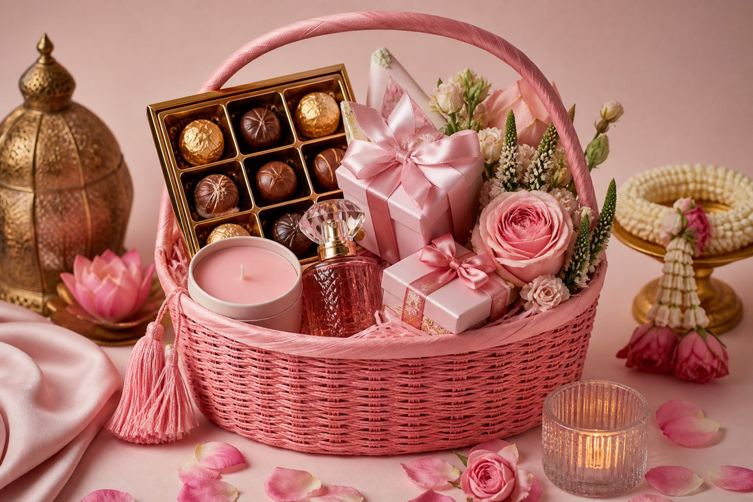 Curated gift hamper for sending gifts to Thailand on a budget