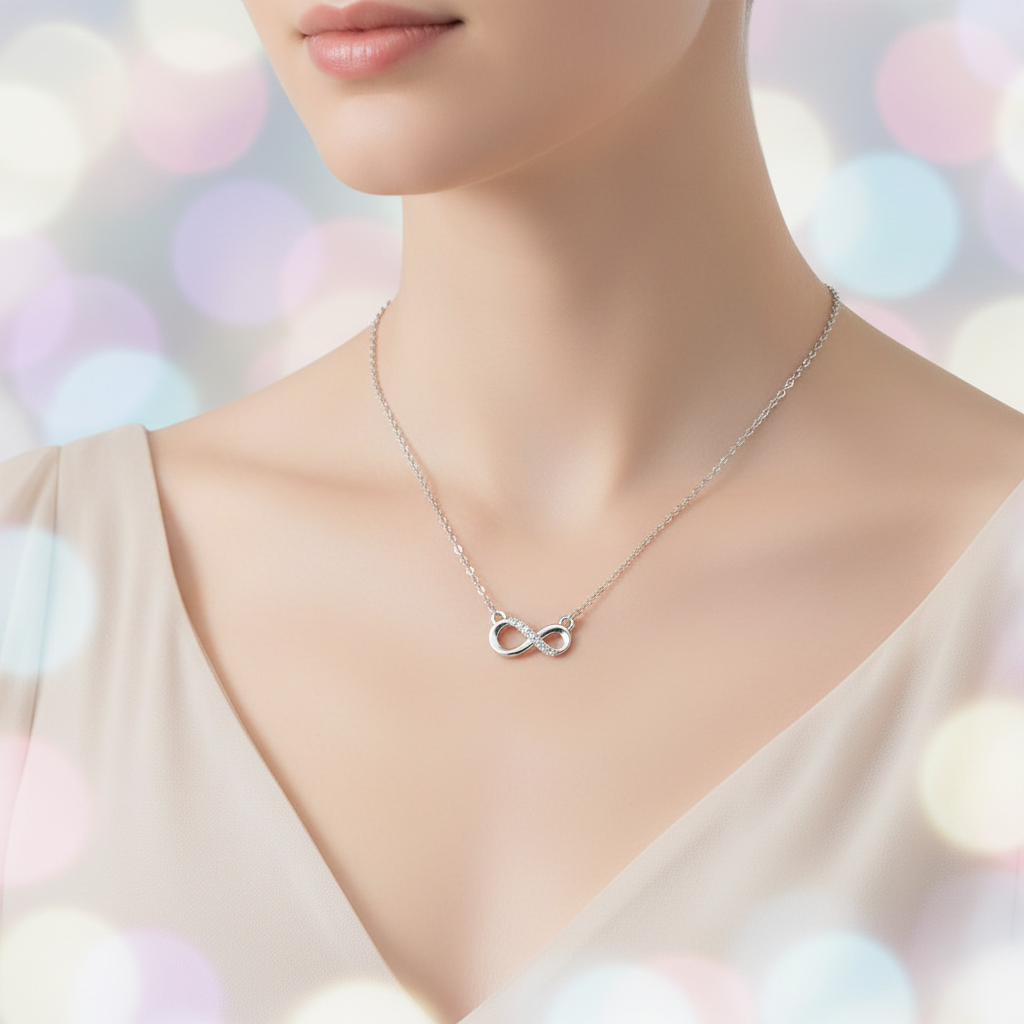 Infinity Crystal Necklace