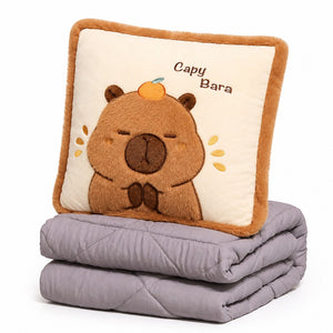 Capybara Pillow and Duvet
