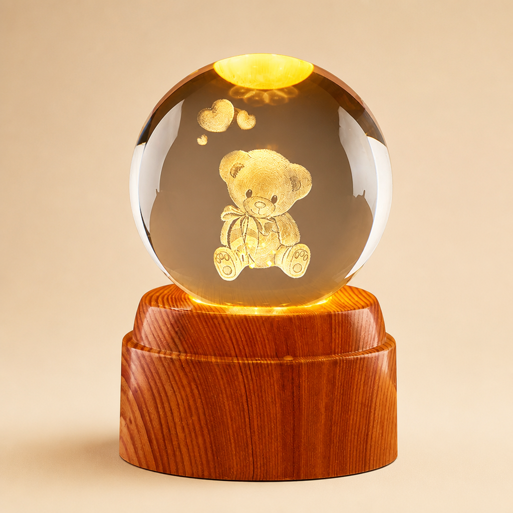 Crystal Ball Lamp — cream studio