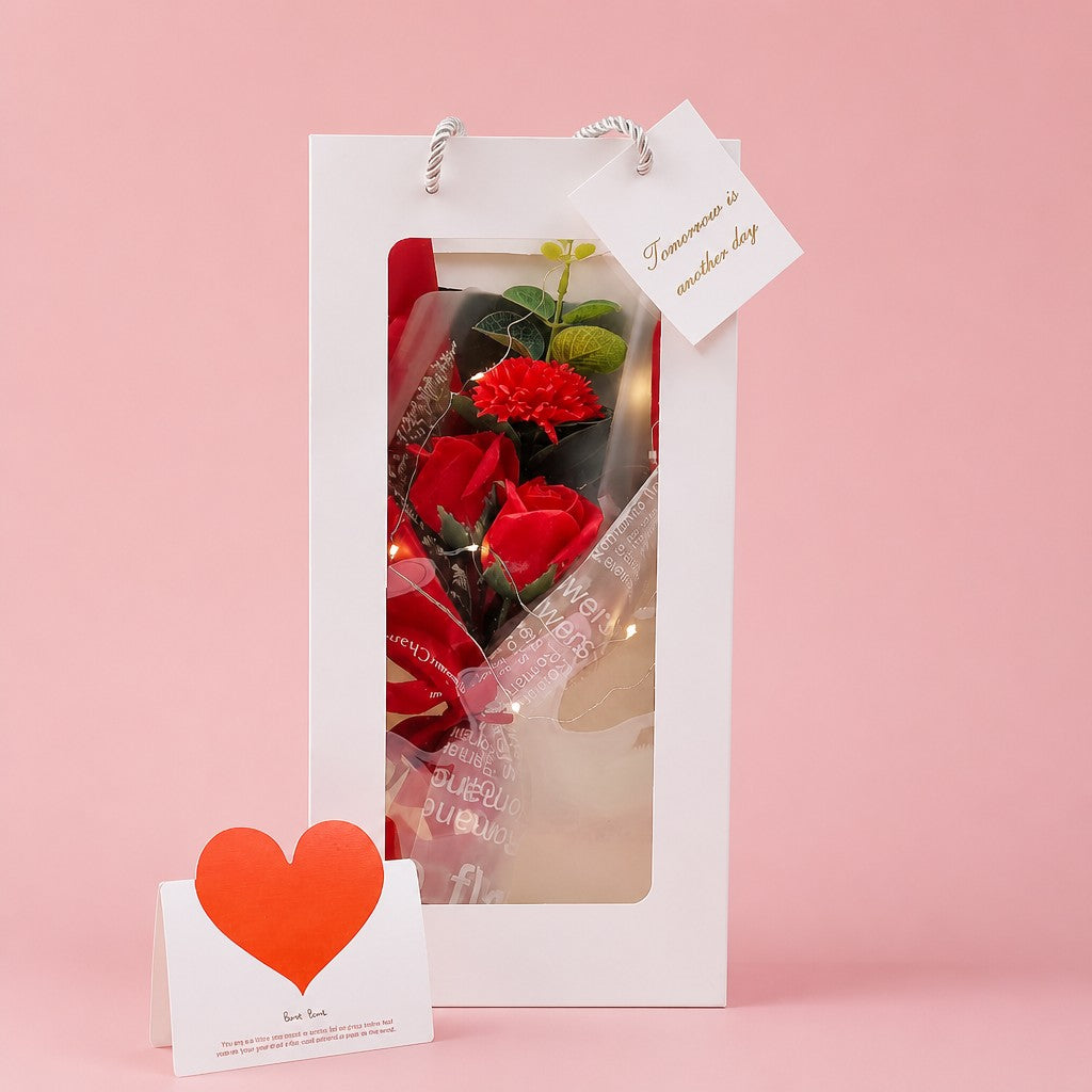 Dried Rose Flower Set — blush