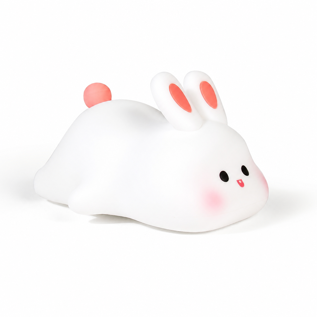 Cute LED Rabbit Lamp — white