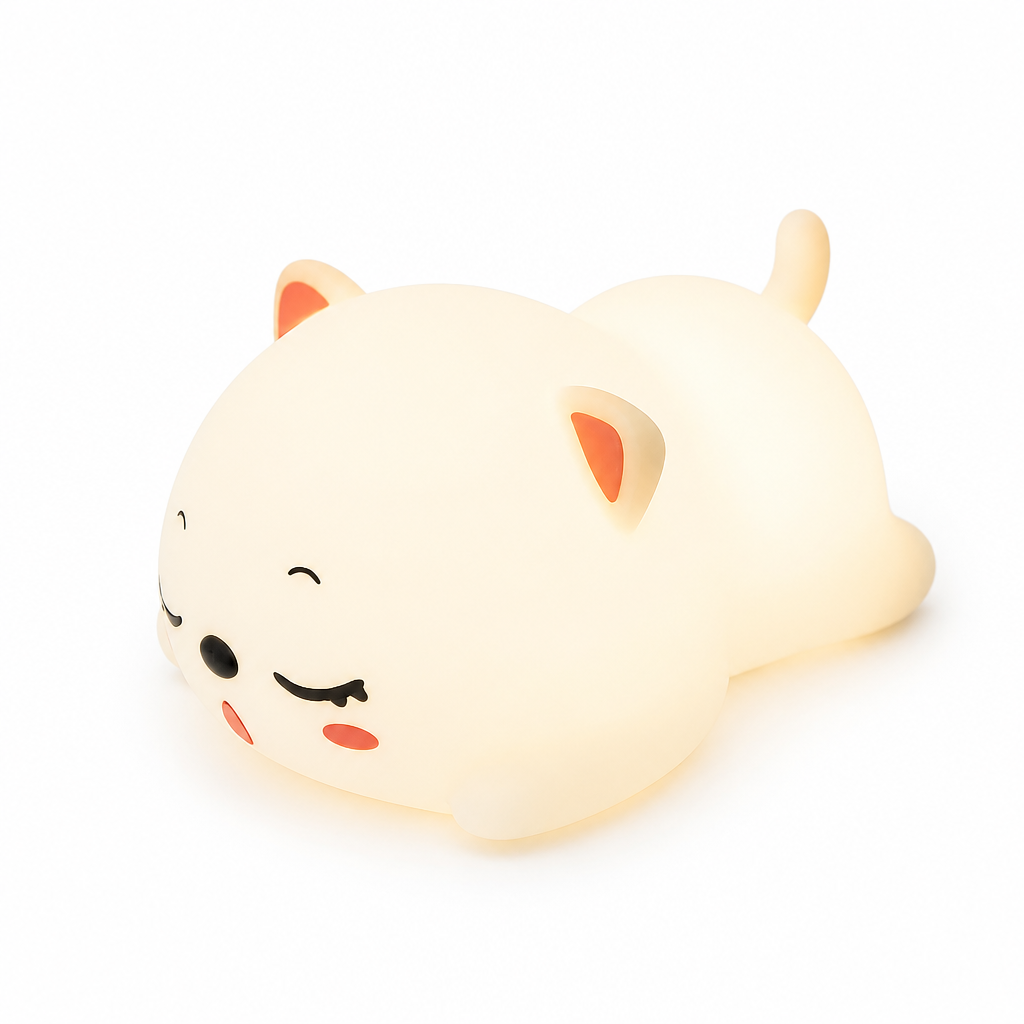 Rabbit Silicone Night Light — LED-แมวร้องคราง