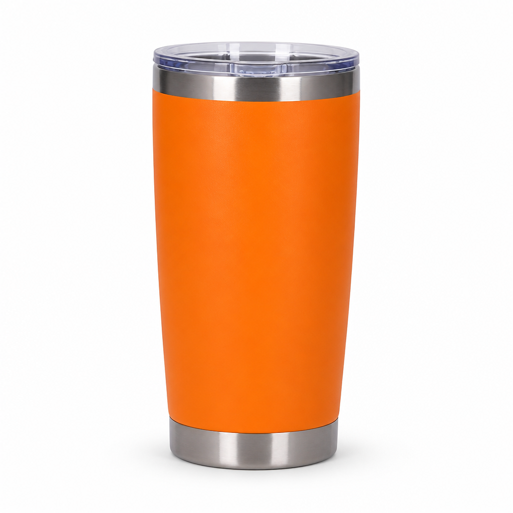 Stainless Steel Insulated Cold Cup — Orange