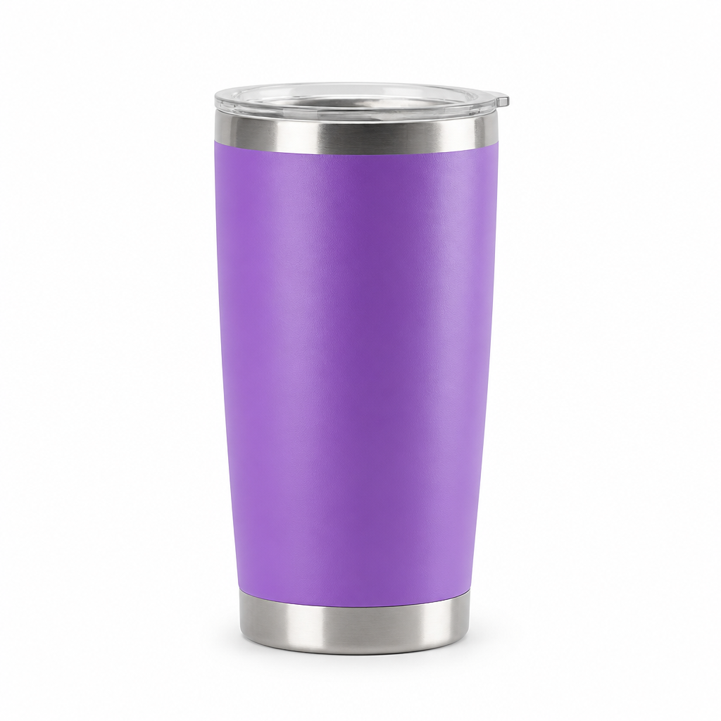 Stainless Steel Insulated Cold Cup — Purple
