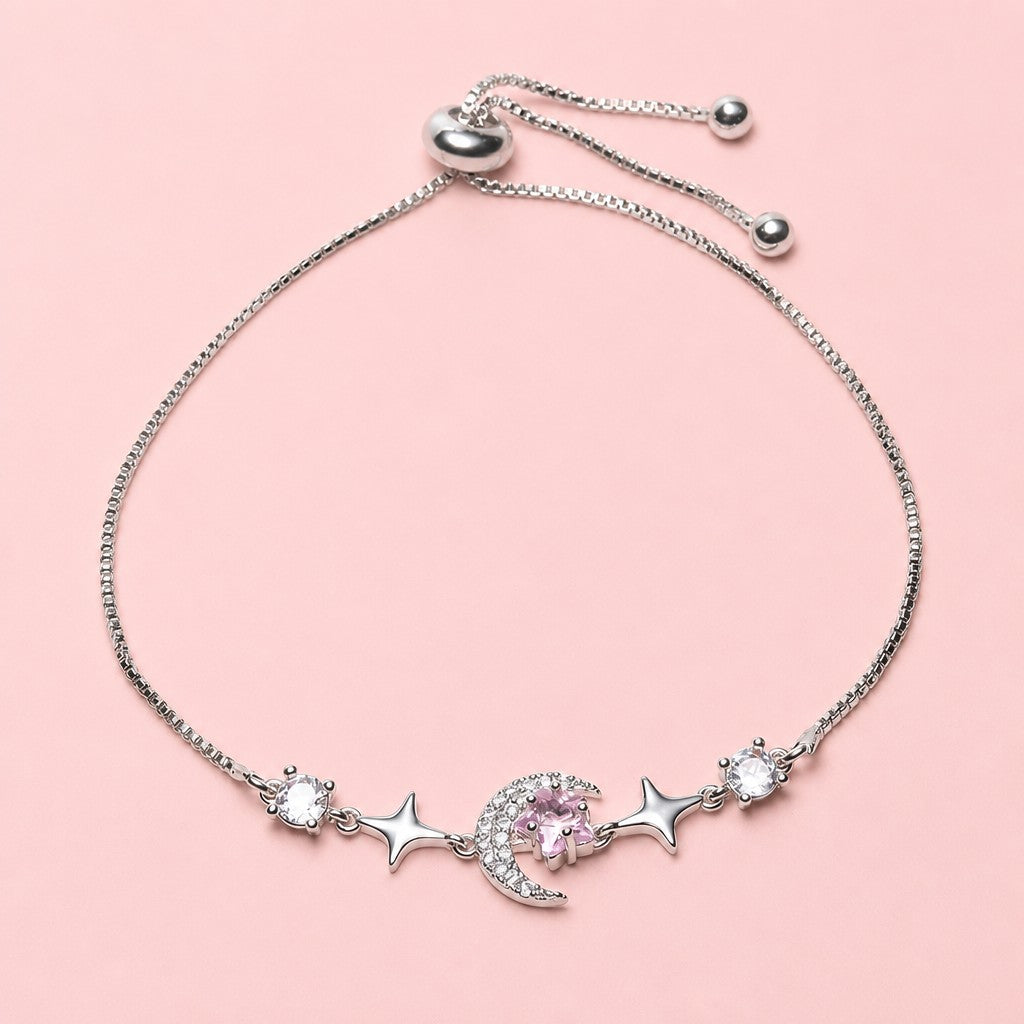 Moon Bracelet — blush