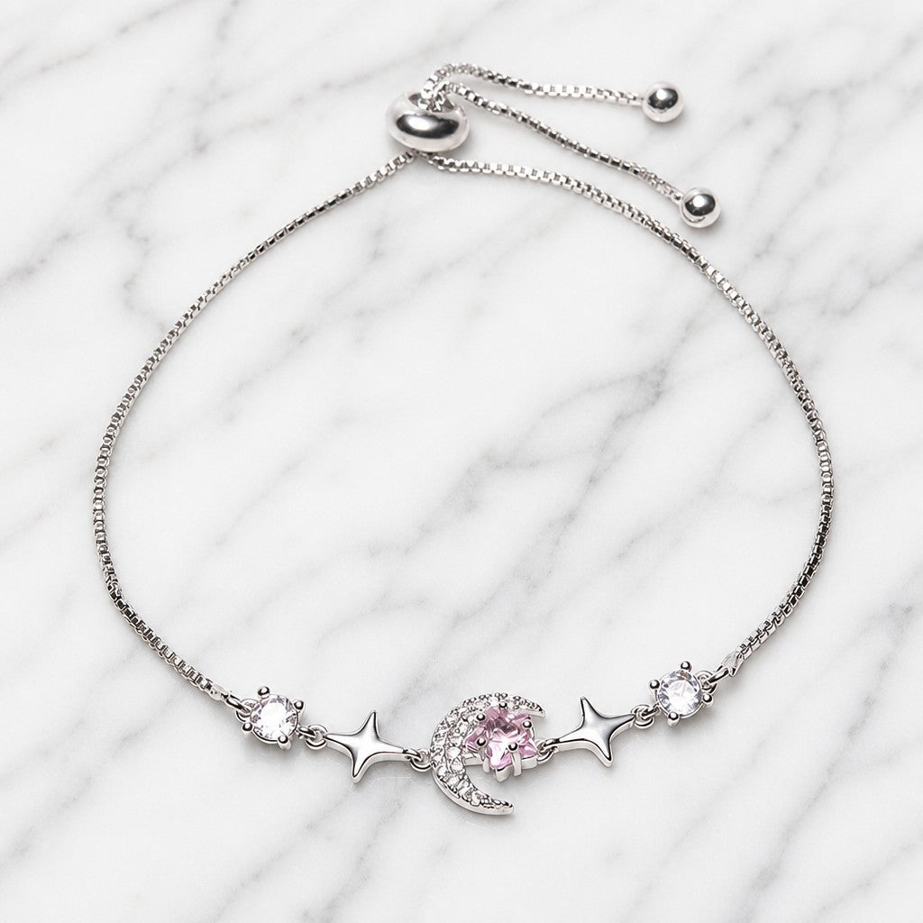 Moon Bracelet — marble