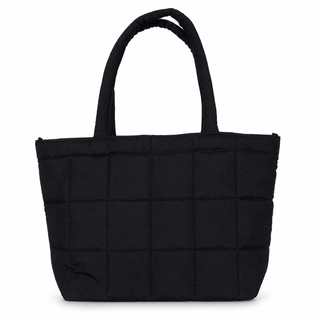 Nantita Soft Shoulder Bag — Black