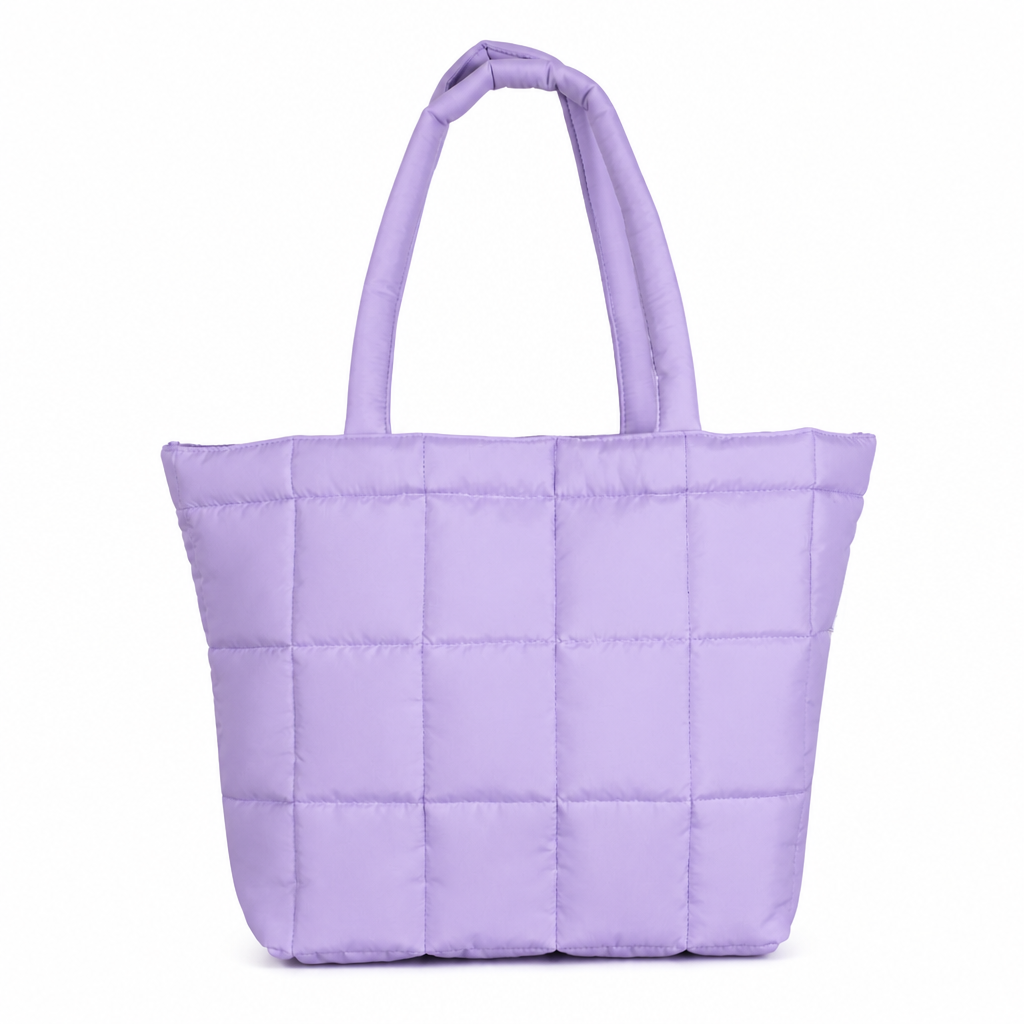Nantita Soft Shoulder Bag — Purple