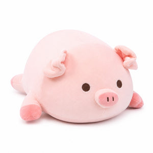 หมอนตุ๊กตาหมูสีชมพู