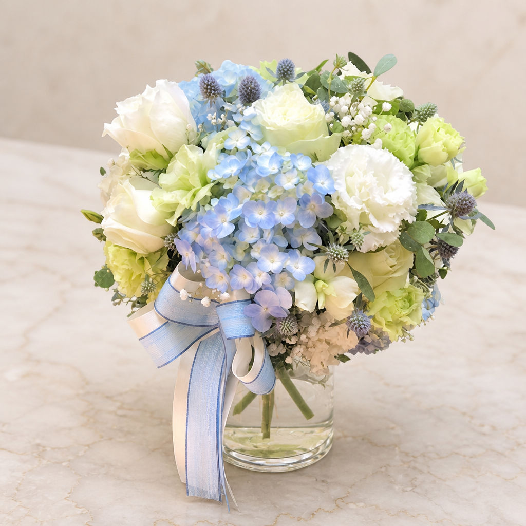 Pure Grace Vase marble surface