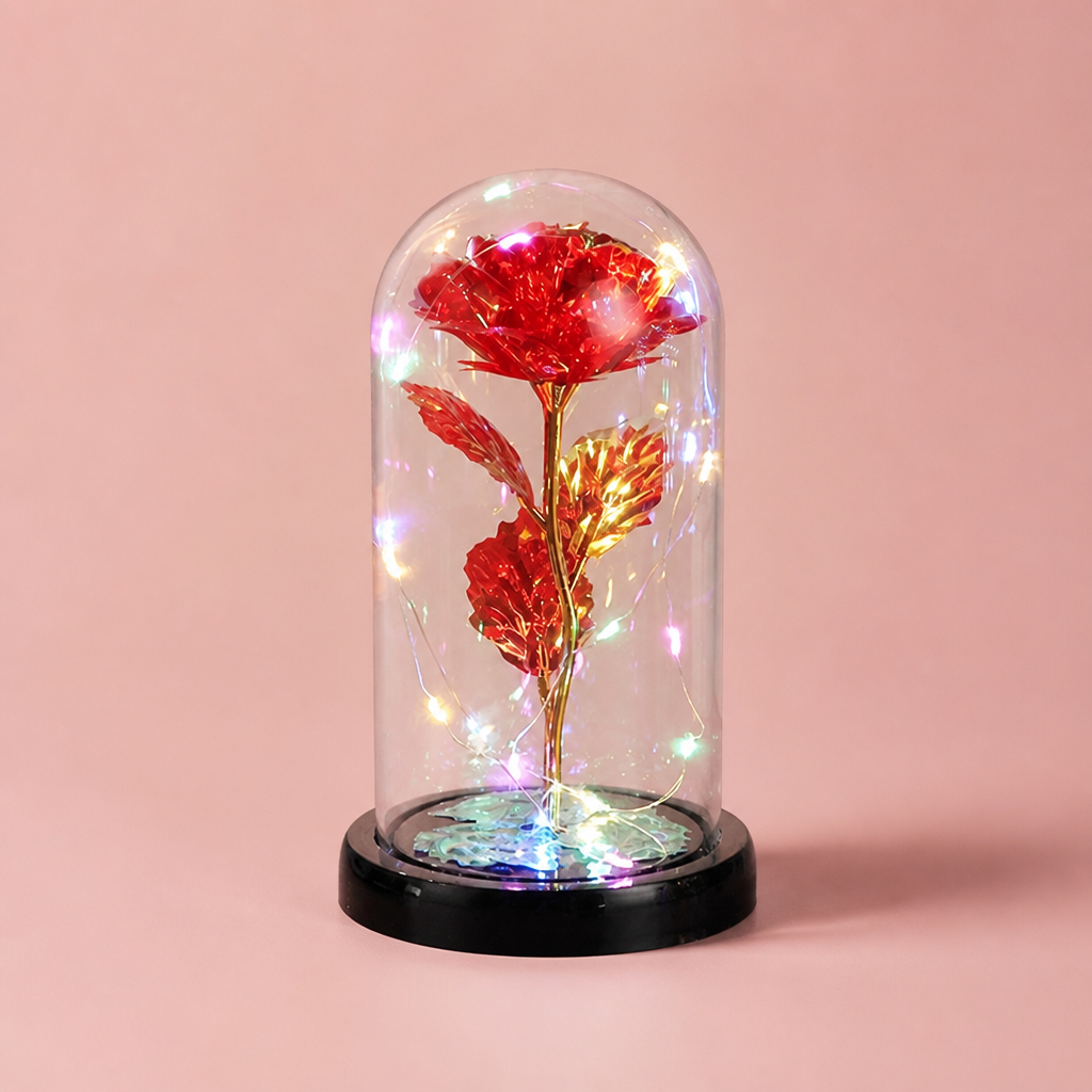 Rose Glass Dome LED — blush studio