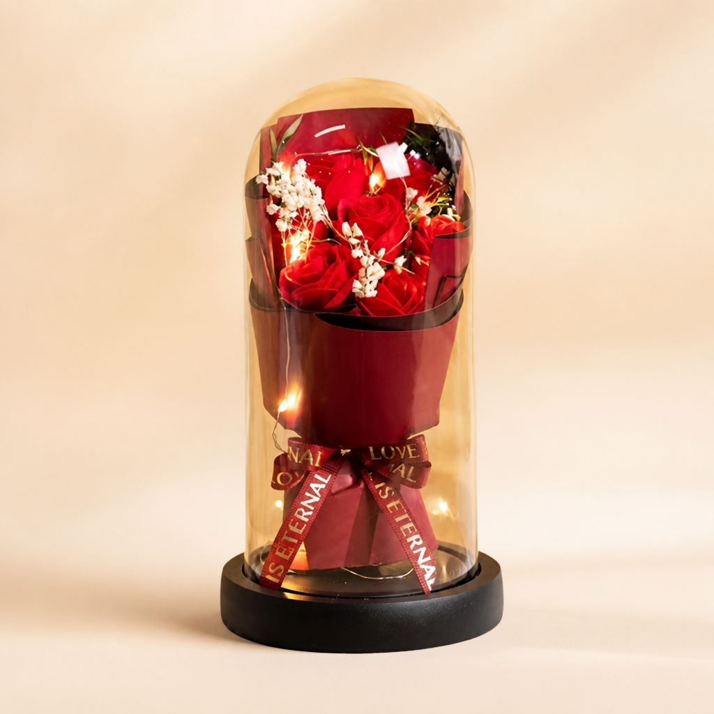 Rose Bouquet Jar — cream studio