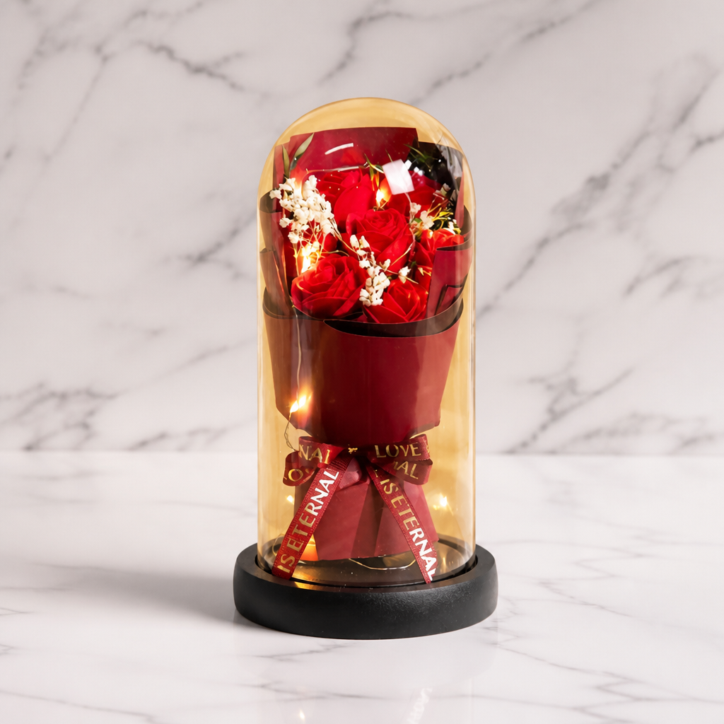 Rose Bouquet Jar — marble studio