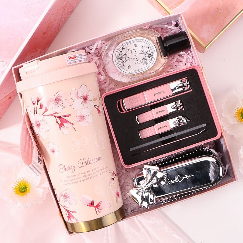 Thermos Cup Gift Set — Sakura Beauty Kit